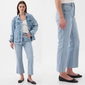 GAP Women's Light Blue Kick Fit Jeans